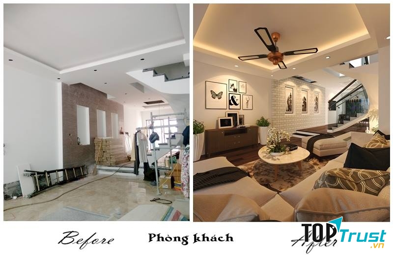 Dịch vụ thiết kế nội thất chung cư uy tín nhất Vũng Tàu