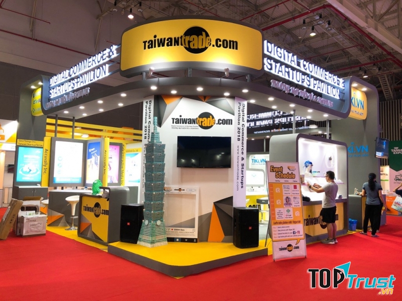 Dịch vụ thiết kế, thi công gian hàng triển lãm đẹp, chuyên nghiệp nhất tại Hà Nội