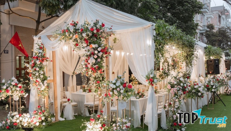 Dịch vụ tổ chức tiệc cưới tại nhà chuyên nghiệp nhất ở TP Hà Tĩnh