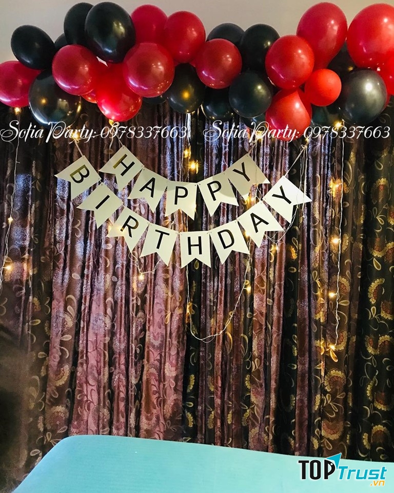 Dịch vụ trang trí sinh nhật đẹp và uy tín nhất Nha Trang