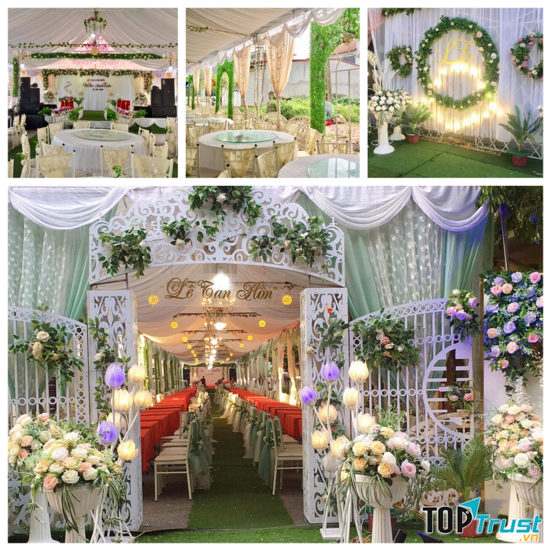 Dịch vụ trang trí tiệc cưới đẹp nhất Hải Dương