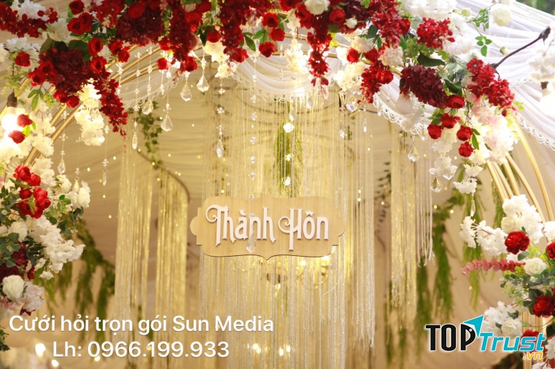 Dịch vụ trang trí tiệc cưới đẹp nhất Ninh Bình