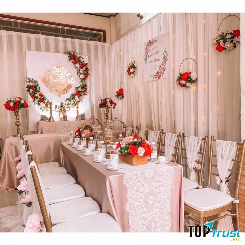 Dịch vụ trang trí tiệc cưới đẹp nhất quận 11, TP. HCM