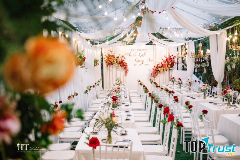 Dịch vụ trang trí tiệc cưới đẹp nhất quận 6, TP. HCM