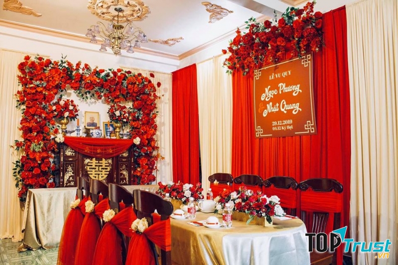 Dịch vụ trang trí tiệc cưới đẹp nhất quận 9, TP. HCM