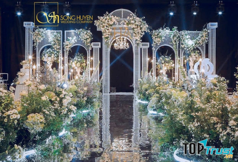 Dịch vụ trang trí tiệc cưới đẹp nhất quận Cầu Giấy, Hà Nội