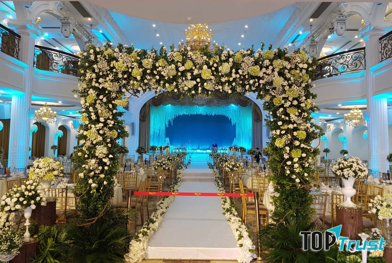 Dịch vụ trang trí tiệc cưới đẹp nhất quận Hoàn Kiếm, Hà Nội