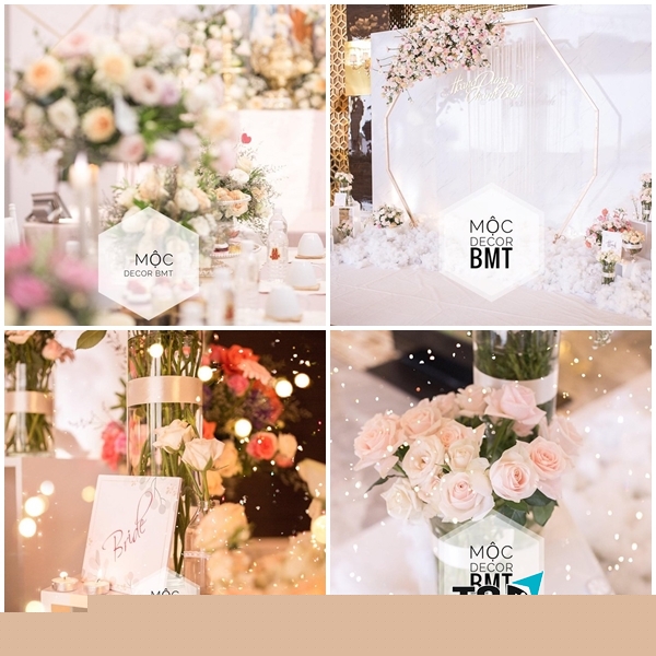 Dịch vụ trang trí tiệc cưới đẹp và uy tín nhất Buôn Ma Thuột