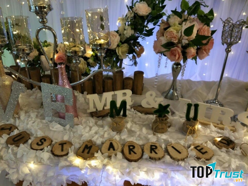 Dịch vụ trang trí tiệc cưới đẹp và uy tín nhất Cà Mau