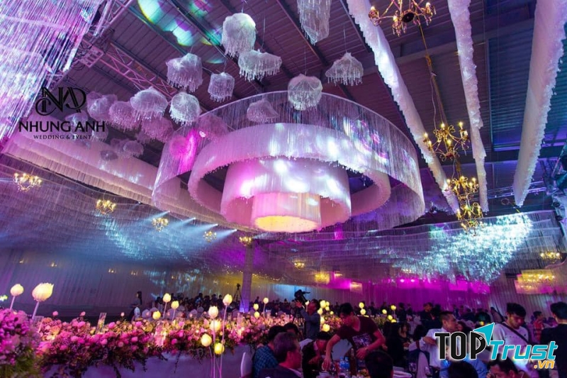 Dịch vụ trang trí tiệc cưới đẹp và uy tín nhất Thái Nguyên