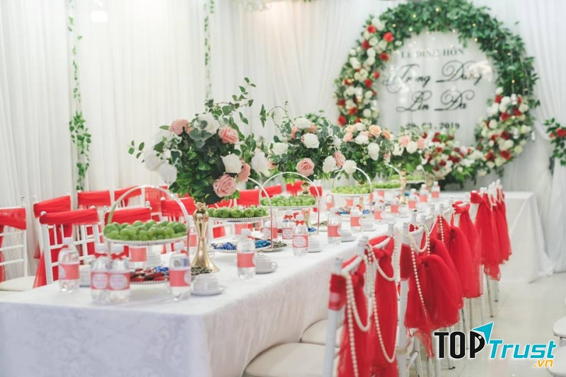 Dịch vụ trang trí tiệc cưới đẹp và uy tín nhất TP. Vinh, Nghệ An
