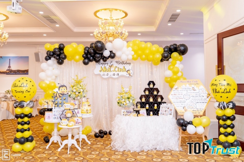 Dịch vụ trang trí tiệc sinh nhật đẹp nhất tại Bình Dương.