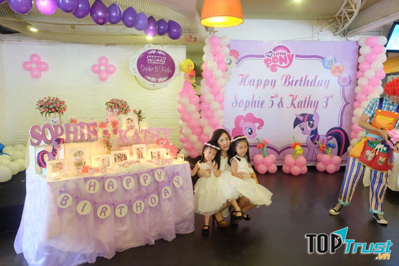 Dịch vụ trang trí tiệc sinh nhật đẹp và uy tín nhất quận 1, TP. HCM