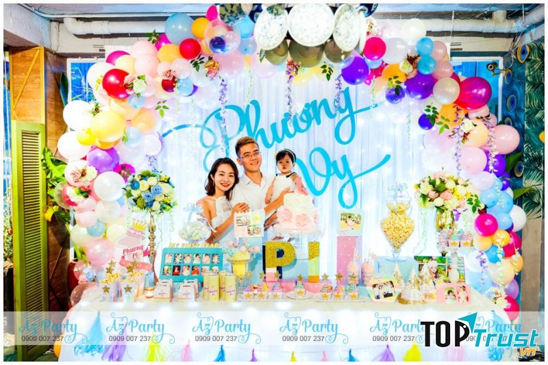 Dịch vụ trang trí tiệc sinh nhật đẹp và uy tín nhất quận Phú Nhuận, TP. HCM