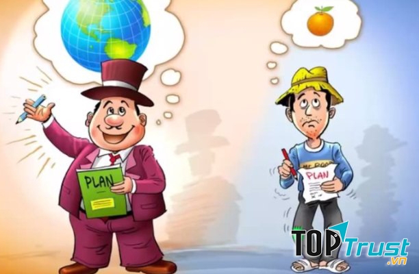 điểm khác biệt trong suy nghĩ của người giàu và người nghèo