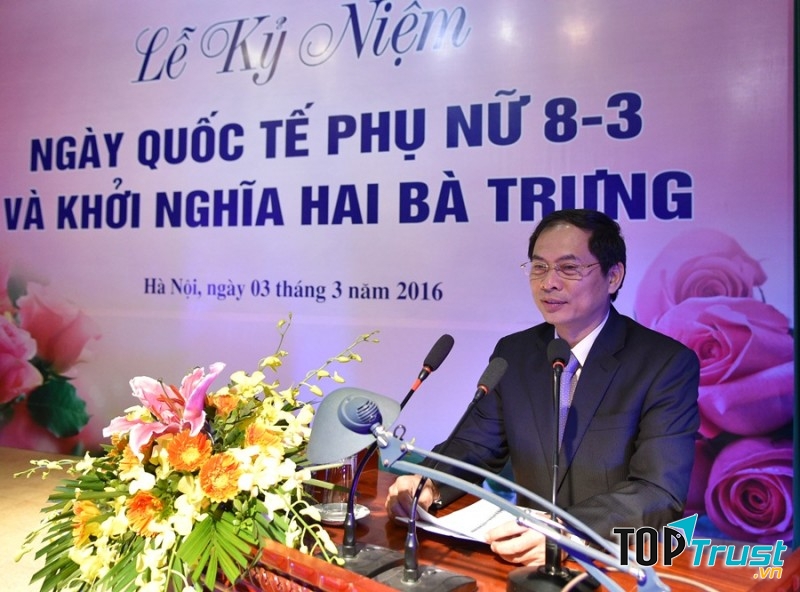 Diễn văn kỷ niệm ngày quốc tế phụ nữ 8.3 hay và ý nghĩa nhất