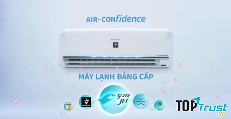 điều hòa không khí tốt nhất từ thương hiệu Sharp