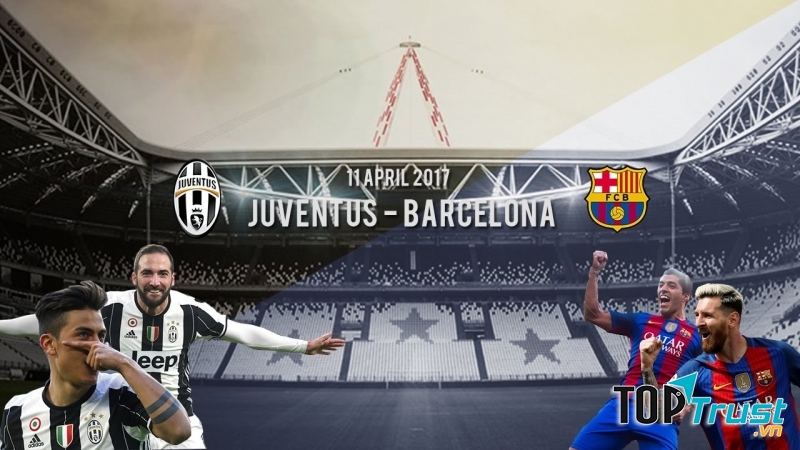 điều rút ra từ trận Juve - Barca lượt đi tứ kết C1 mùa giải 2016/2017