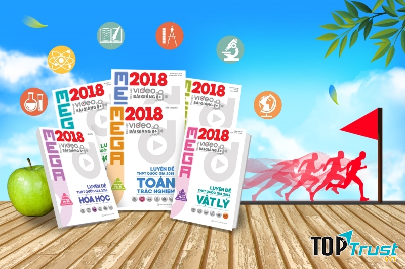 Ebook Mega Luyện Đề THPTQG 2018 thần tốc miễn phí