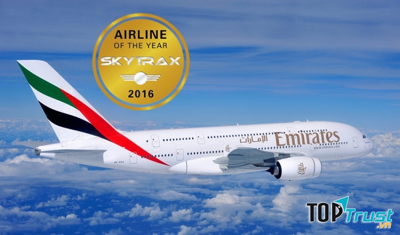 Hãng hàng không tốt nhất thế giới năm 2016