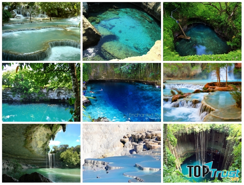 Hồ bơi tự nhiên đẹp nhất thế giới