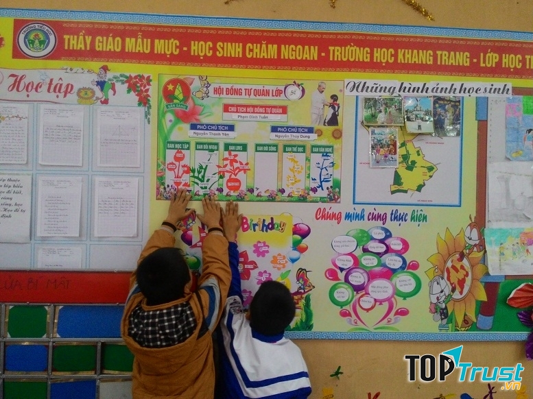 Hướng dẫn trang trí lớp học thân thiện ở bậc tiểu học đẹp nhất