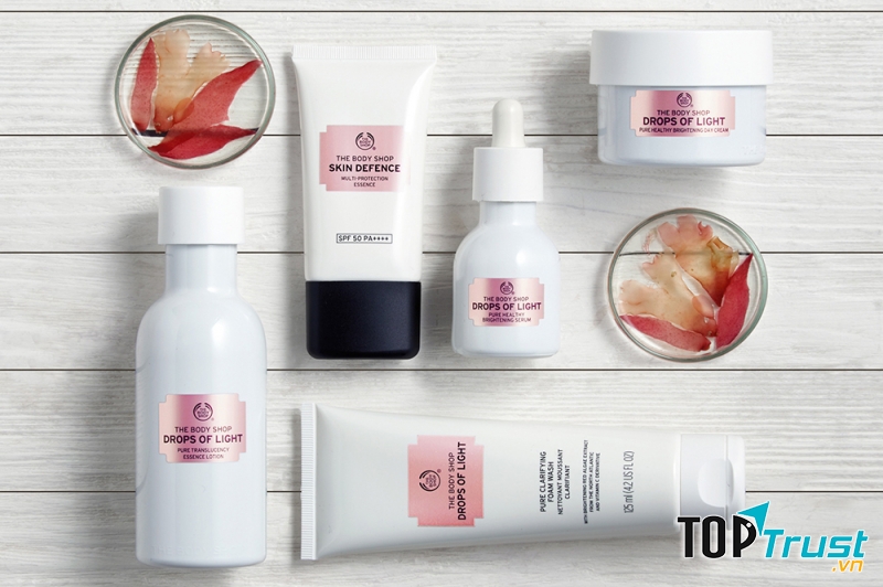 Kem dưỡng trắng da mặt của The Body Shop tốt nhất