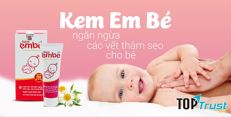 Kem trị sẹo cho bé tốt nhất hiện nay