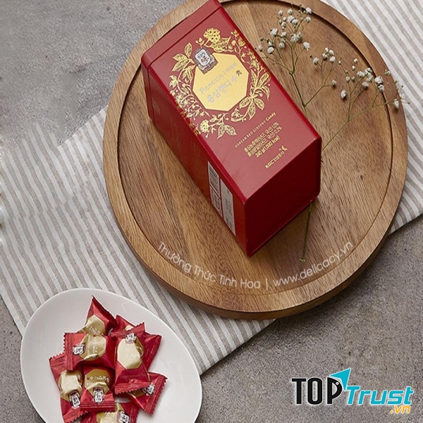 Kẹo sâm Hàn Quốc tốt cho sức khỏe được yêu thích nhất
