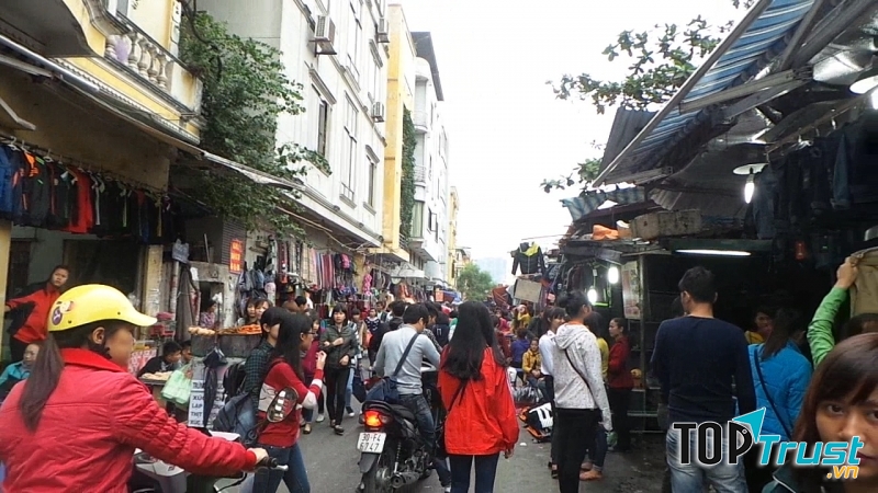 Khu chợ giá rẻ tại Sài Gòn