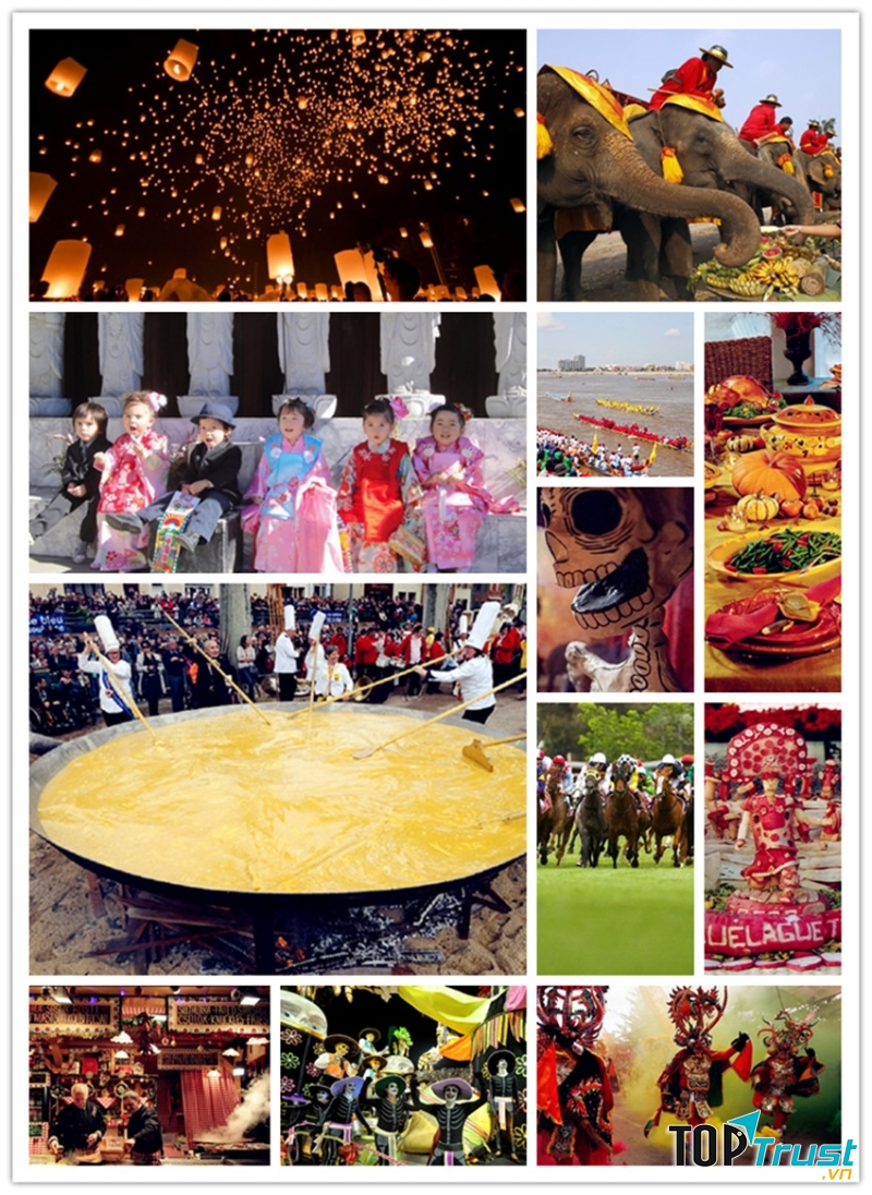 Lễ hội thú vị nhất trên thế giới trong tháng 11