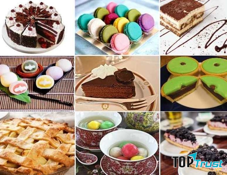 Loại bánh ngọt nổi tiếng thế giới