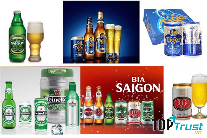 Loại bia được ưa chuộng nhất tại Việt Nam hiện nay