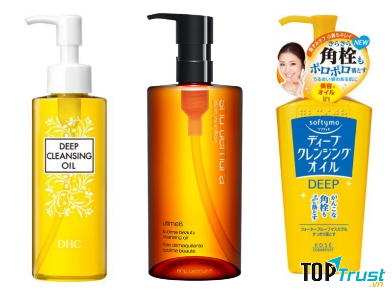 Loại dầu tẩy trang Nhật Bản tốt nhất hiện nay