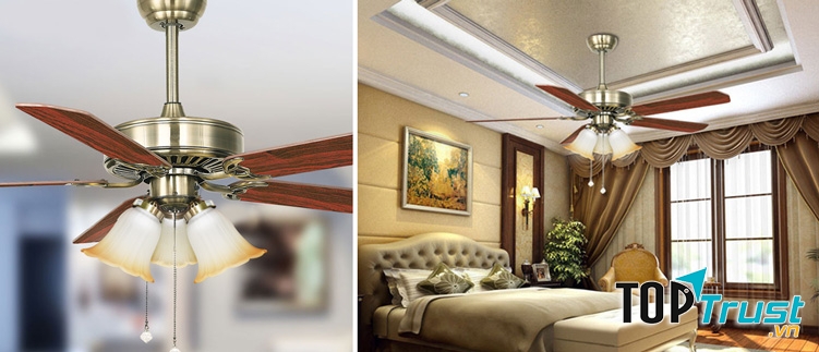 Loại quạt trần chất lượng, bán chạy nhất hiện nay