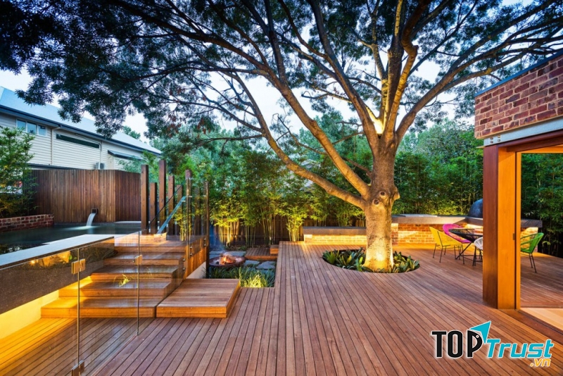 Loại sàn gỗ tự nhiên ngoài trời thích hợp nhất với khí hậu Việt Nam