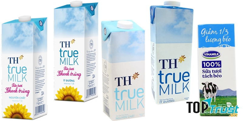 Loại sữa đóng hộp ngon đảm bảo chất lượng nhất hiện nay.