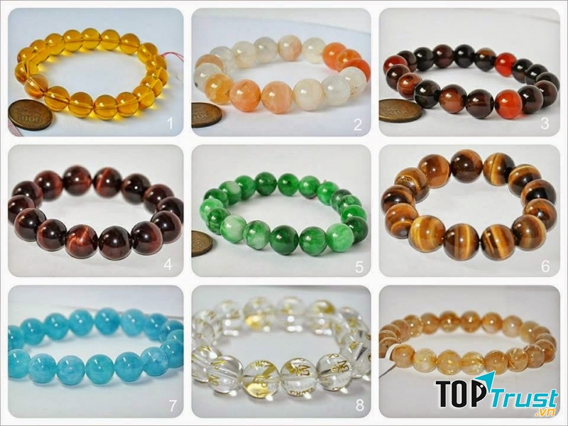 Loại vòng tay phong thủy bằng đá thạch anh mang lại nhiều may mắn và sức khỏe nhất