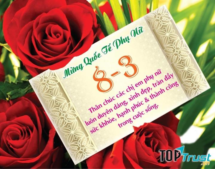 Lời chúc hay và ý nghĩa nhất ngày 8/3 dành tặng một nửa thế giới