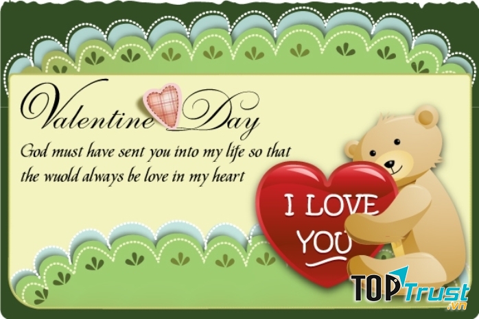 Lời chúc nhân ngày 14/2  Lễ tình nhân Valentine tặng người yêu, vợ, bạn gái