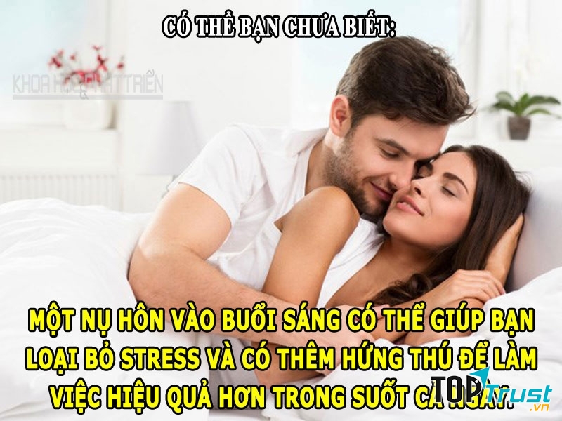 Lợi ích của nụ hôn