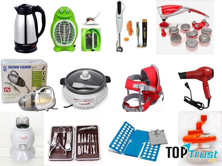 Mặt hàng điện gia dụng bán chạy nhất trên Tiki.vn tháng 11/2016