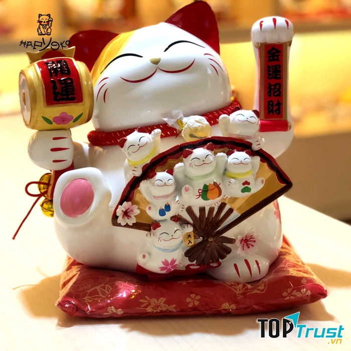 Mẫu mèo thần tài tặng khai trương hot nhất nhất 2020