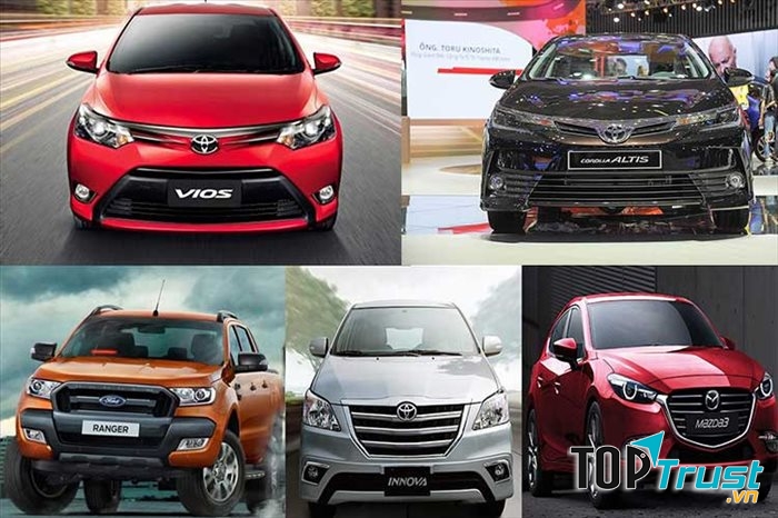 Mẫu ô tô bán chạy nhất Việt Nam trong tháng 6/2019