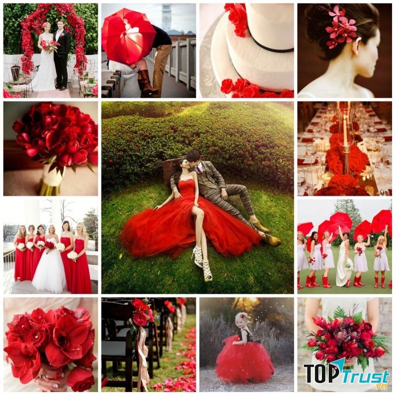 Màu sắc đám cưới theo cung hoàng đạo