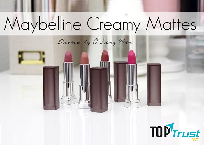 Màu son đẹp nhất của Maybelline color sensational creamy matte