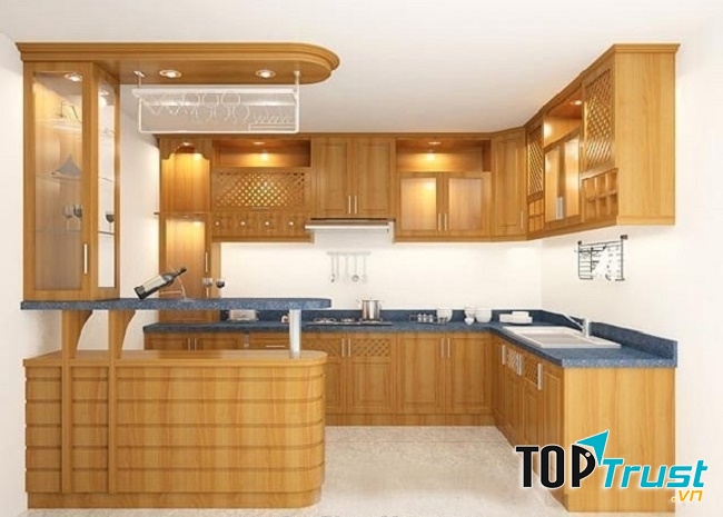 Mẫu tủ bếp đẹp, hiện đại nhất hiện nay