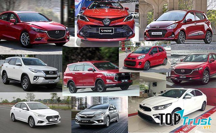Mẫu xe ô tô bán chạy nhất tháng 4/2020