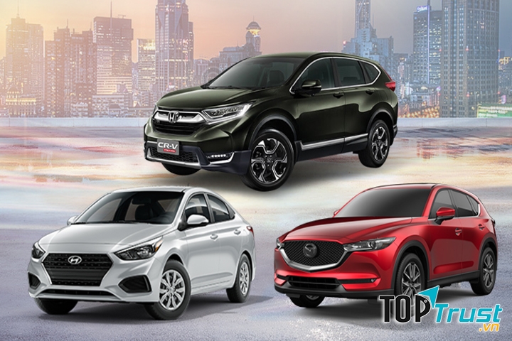 Mẫu xe ô tô bán chạy nhất trong tháng 3/2019