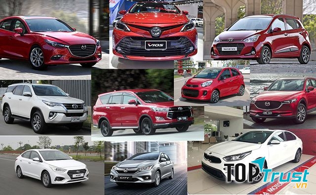 Mẫu xe ô tô bán chạy nhất trong tháng 4/2019